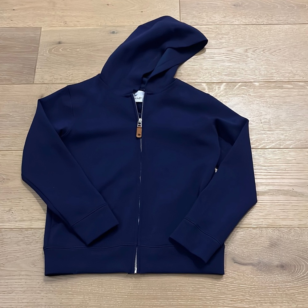 Boys Hooded Zip-up Sweater